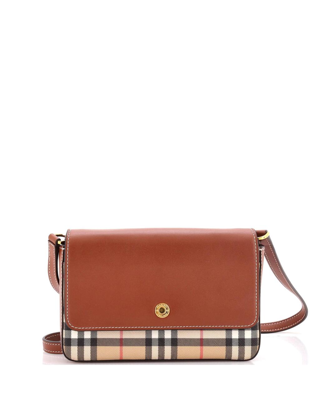 Burberry Hampshire Shoulder Bag Leather #348484B85B